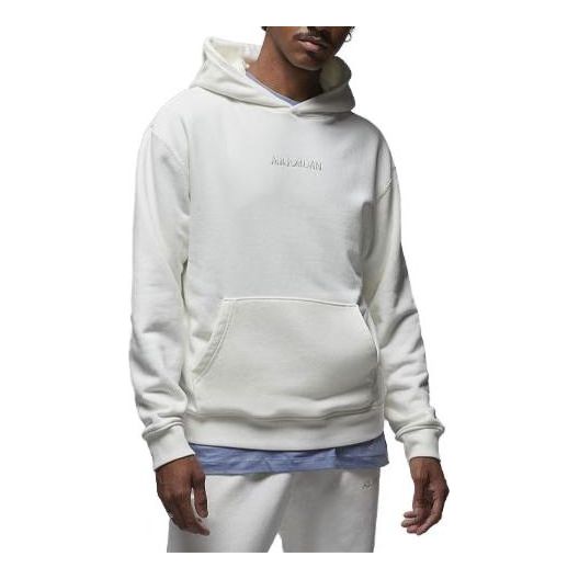 Air Jordan Wordmark Fleece Hoodie 'Sail' FJ1966-133
