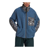 adidas Terrex x And Wander Fleece Jacket 'Blue Black' HN9635