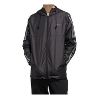 adidas neo M CE 3S WB Sports hooded Windbreaker Black EI4663