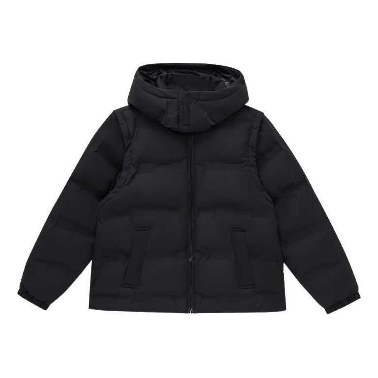 (WMNS) New Balance Athletic Down Jacket 'Black' AWJ24314-BK
