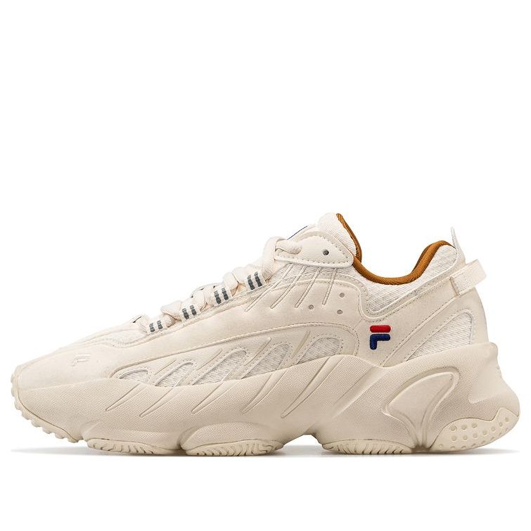 (WMNS) FILA FUSION ADE Vintage Shoes 'White Brown' T12M031118FWG