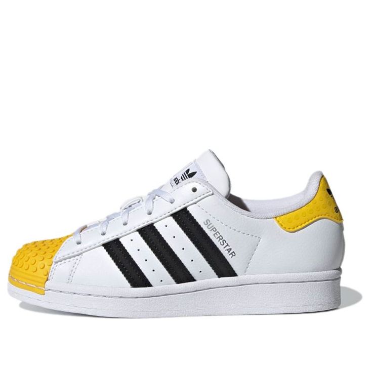 (WMNS) adidas LEGO x Superstar J 'White Eqt Yellow' H03958