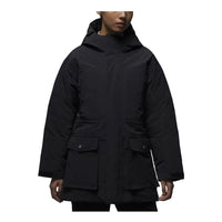 (WMNS) Air Jordan Down Parka Coat 'Black' FB5086-010