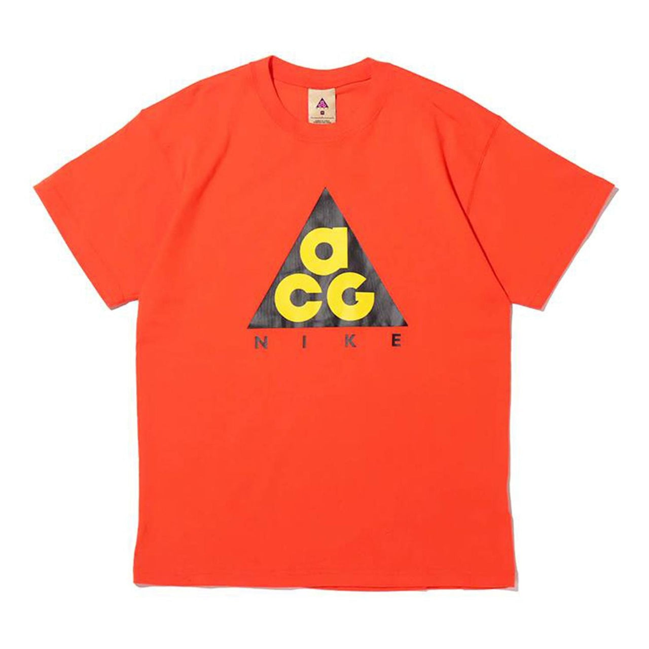Men's Nike ACG Printing Short Sleeve Red T-Shirt CV1533-634