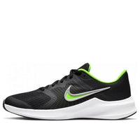(GS) Nike Downshifter 11 Low-Top Black/Green CZ3949-020
