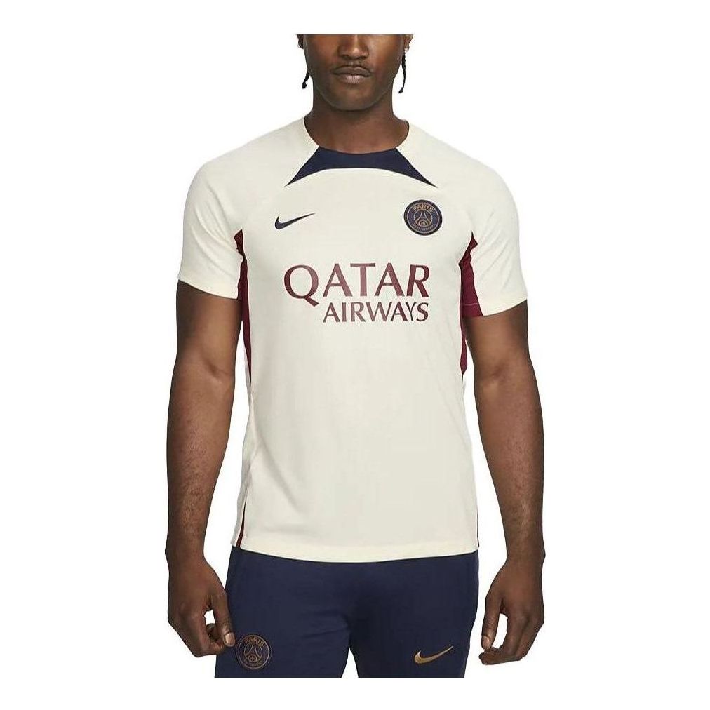 Nike Paris Saint-Germain Dri-FIT Knit Soccer Jerseys 'Beige' DX3022-116