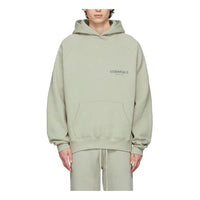 Fear of God Essentials FW21 Pullover Hoodie 'Green Concrete' FOG-FW21-107