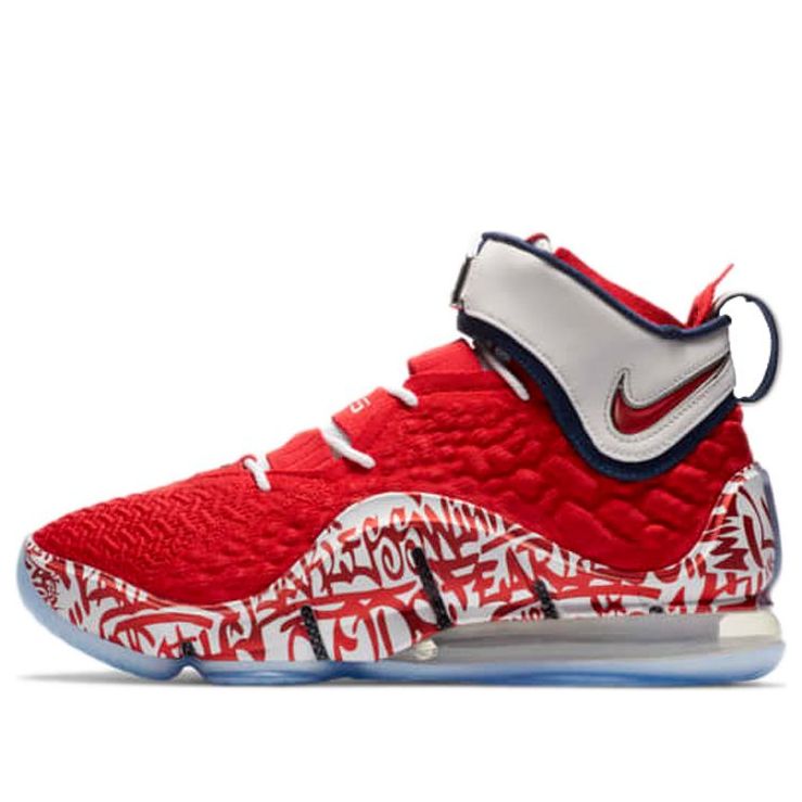 Nike LeBron 17 EP 'LeBron 4 Red Graffiti' CT6052-600