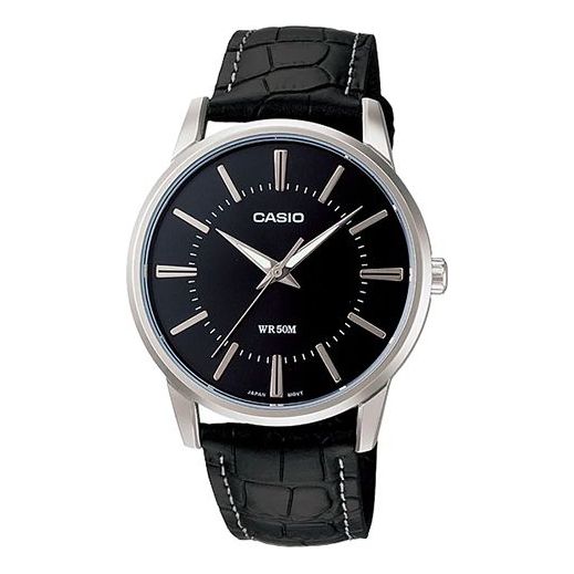CASIO Waterproof Unisex Mens Black Analog MTP-1303L-1AV