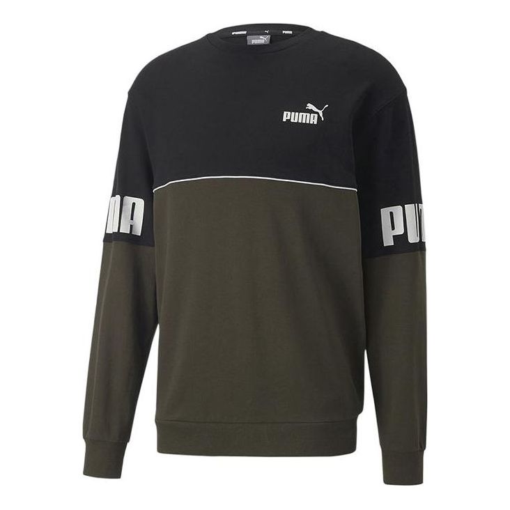 PUMA Power Colorblock Crew 'Black' 673498-70