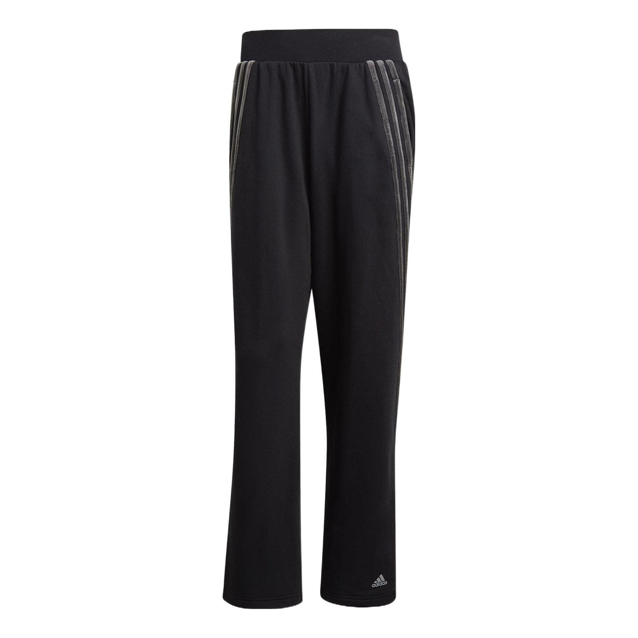 (WMNS) adidas Wide Pants 'Black' H25081
