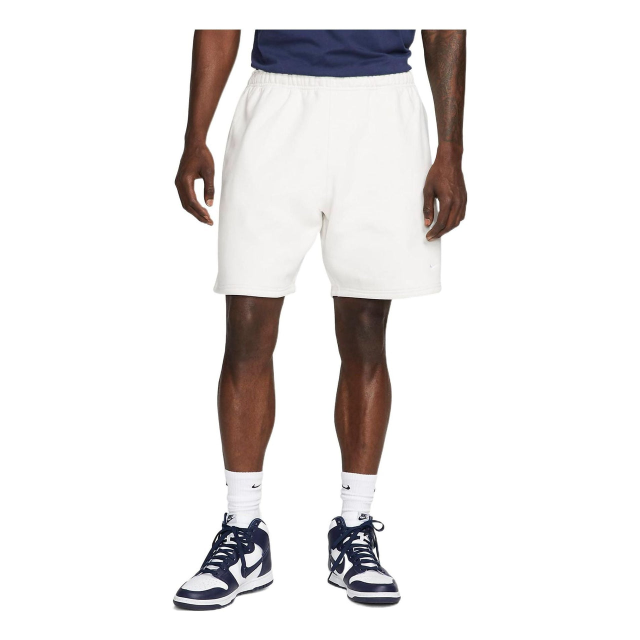 Nike NRG Solo Swoosh Fleece Shorts 'Phantom White' DV3055-030