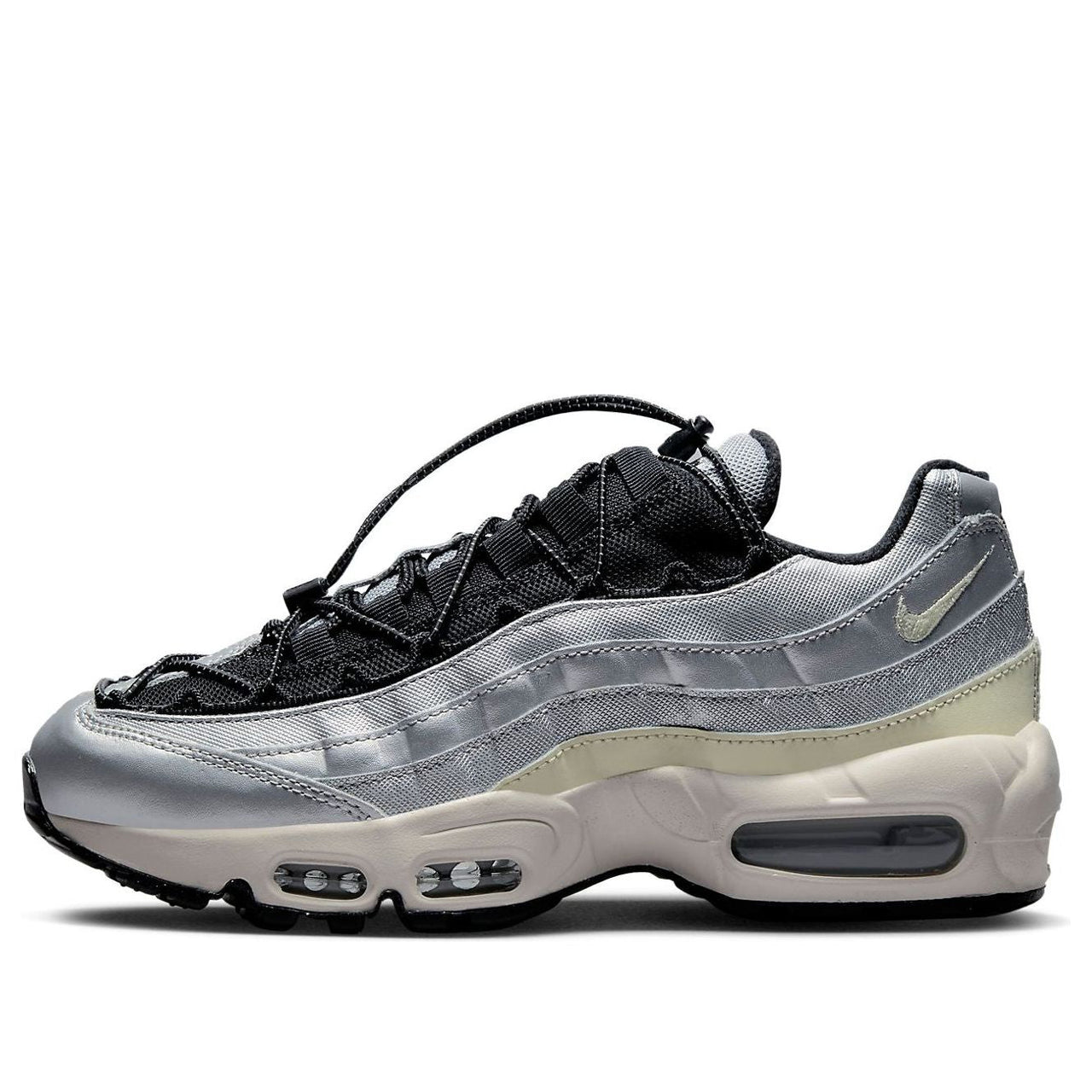 (WMNS) Nike Air Max 95 'Speed Lacing - Metallic Silver' FD0798-001