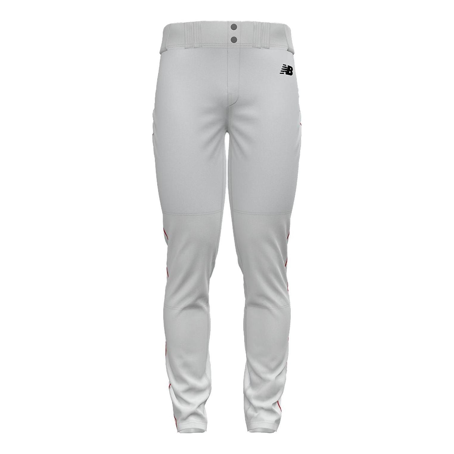 New Balance Adversary 2 Tapered Piped Pant Asia Sizing 'White Red' BMP316-WRD