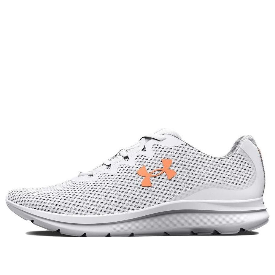 (WMNS) Under Armour Charged Impulse 3 'White Orange Tropic' 3025427-100
