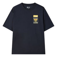 FILA Printing Loose Short Sleeve Blue F11M128163F-NV
