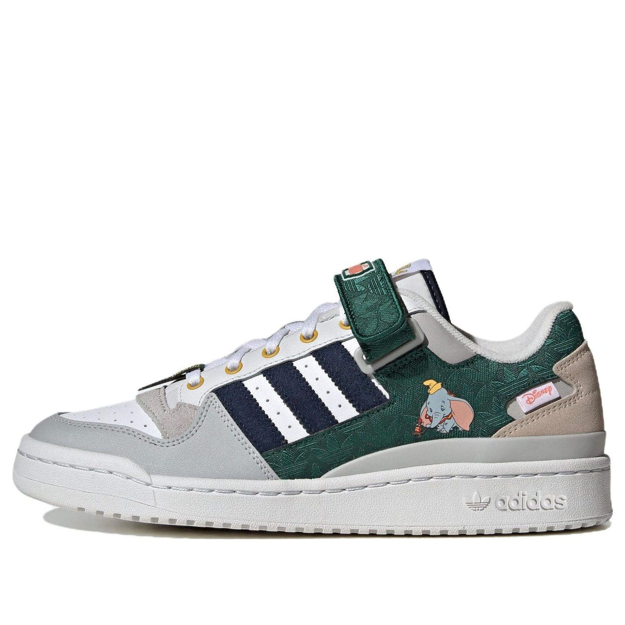 adidas Originals Forum Low x Disney Shoes 'Grey White Black Green' IE5878