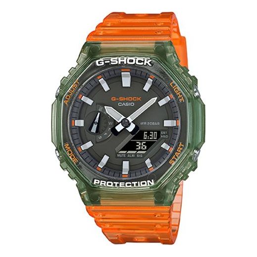 CASIO G-Shock Analog-Digital 'Red' GA-2100HC-4AER
