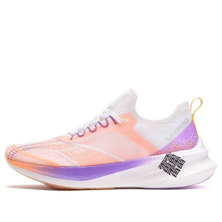 (WMNS) Li-Ning FeiDian Challenger 'White Orange Purple' ARMR012-1