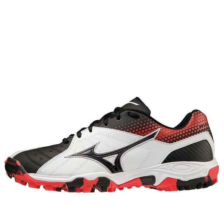 Mizuno Wave Gaia 3 Low Tops Wear-resistant Shoe White Black Red X1GD185063
