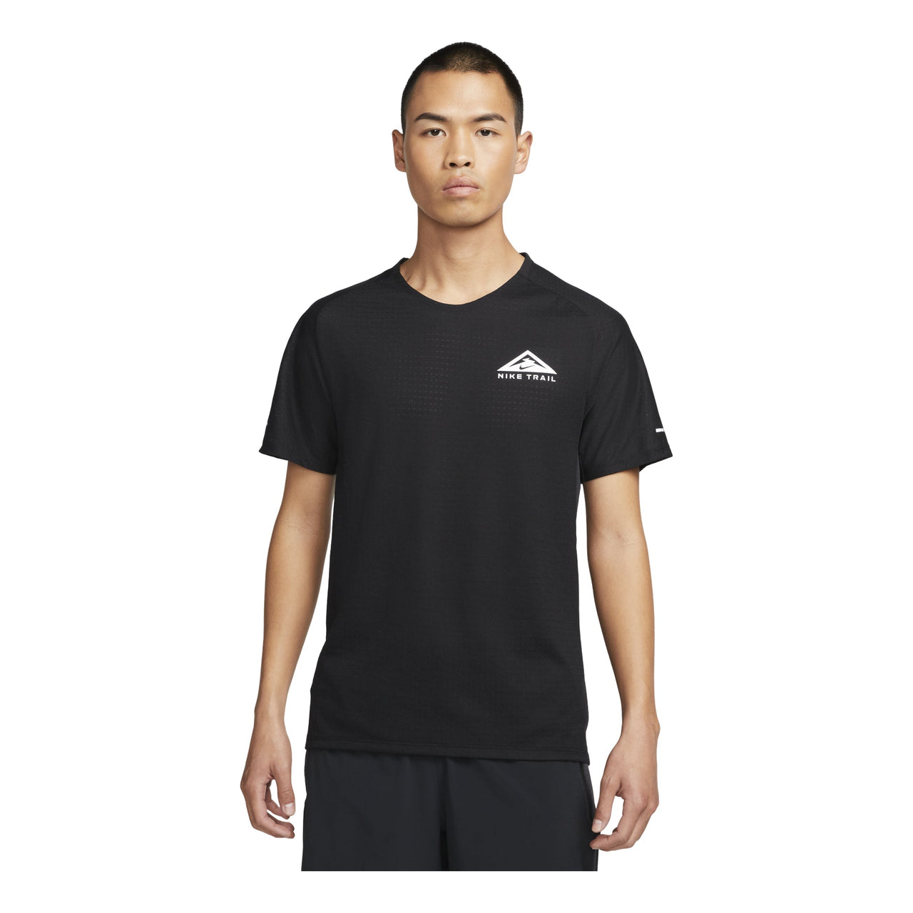 Nike Dri-FIT Trail Solar Chase Short-Sleeve Trail Running Top 'Black' DV9306-010