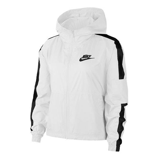 (WMNS) Nike Sportswear Sun Protection Hooded Jacket White CJ7345-100