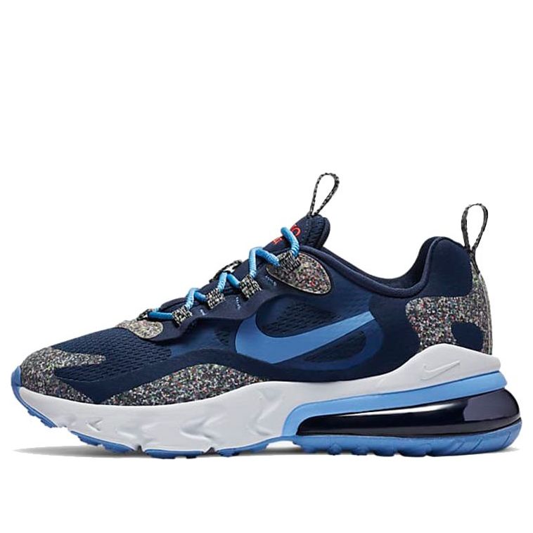 (GS) Nike Air Max 270 React SE 'Grey Blue' CN8282-400