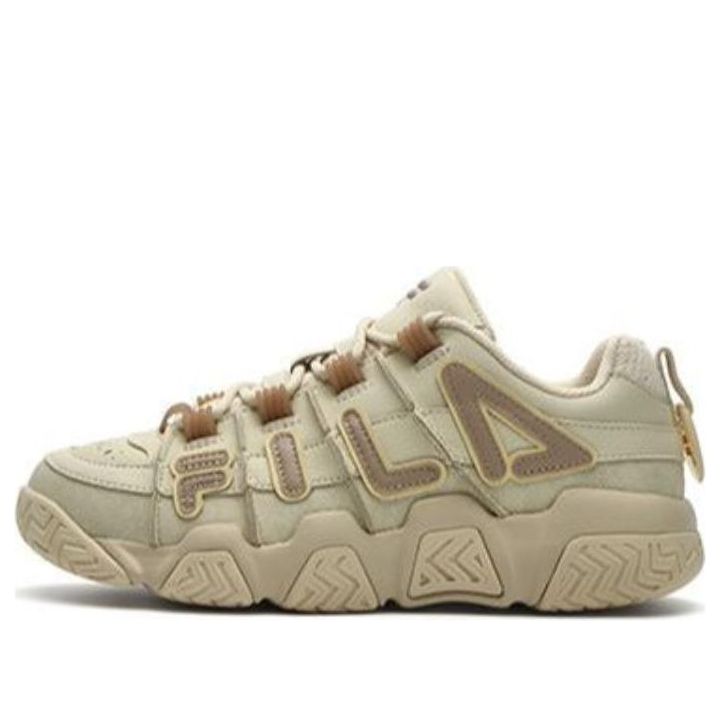 (WMNS) FILA FUSION Barricade Sneakers 'Beige Brown' T12W343201FAL