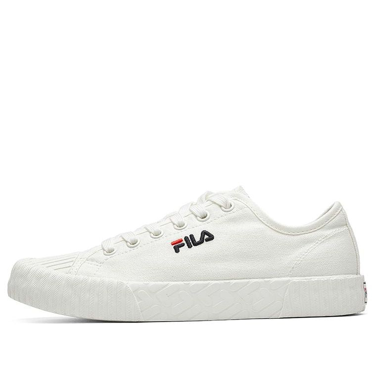 (WMNS) FILA Fmcv Carve Low-Canvas Shoes White F12W034415FSW