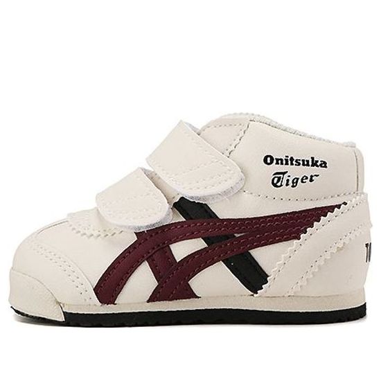 (TD) Onitsuka Tiger Mexico Mid Runner 'Oatmeal Burgundy Black' 1184A001-250