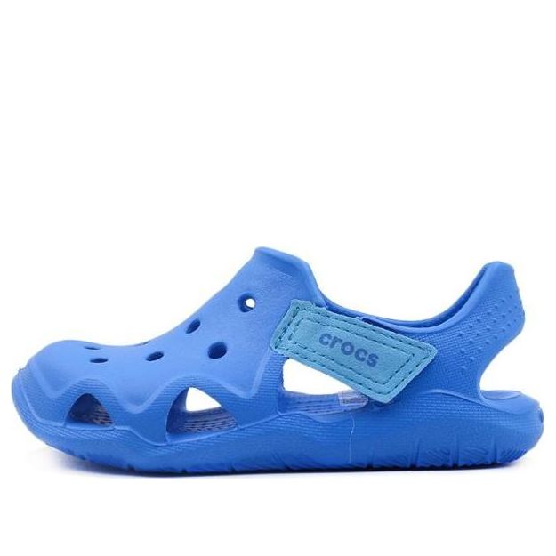 (GS) Crocs Sea Blue Sandals 204021-456