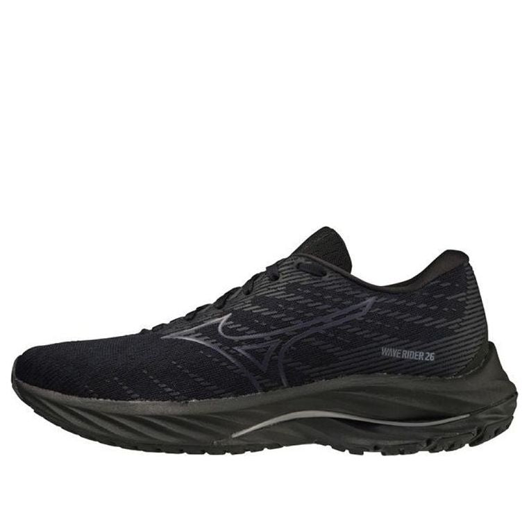 (WMNS) Mizuno Wave Rider 26 'Black Dark Grey' J1GD220323