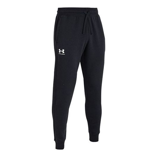 Under Armour Rival Jogger Fleece Pants 'Black' 1366727-001