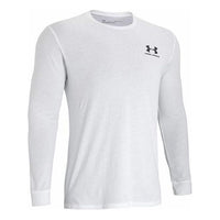 Under Armour Sportstyle Left Chest Long Sleeve T-shirt 'White' 1329585-100