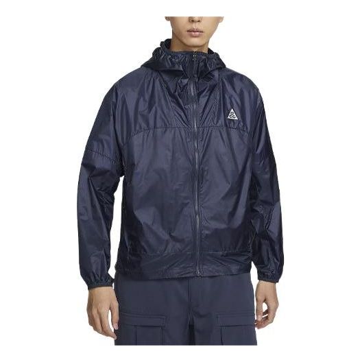Nike ACG Cinder Cone Windproof Jacket Asia Sizing 'Thunder Blue' DB0979-437
