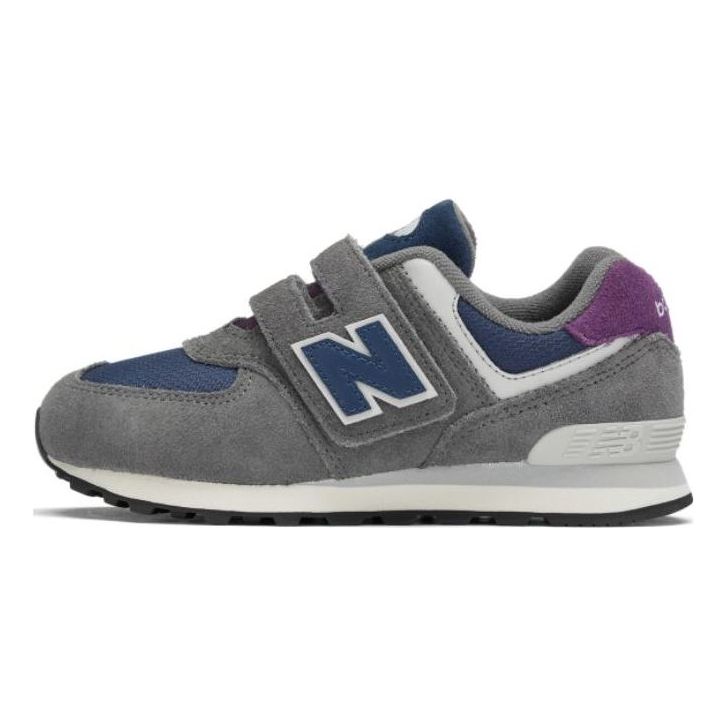 (PS) New Balance 574 Hook & Loop 'Castle Grey Navy Blue' PV574KGN