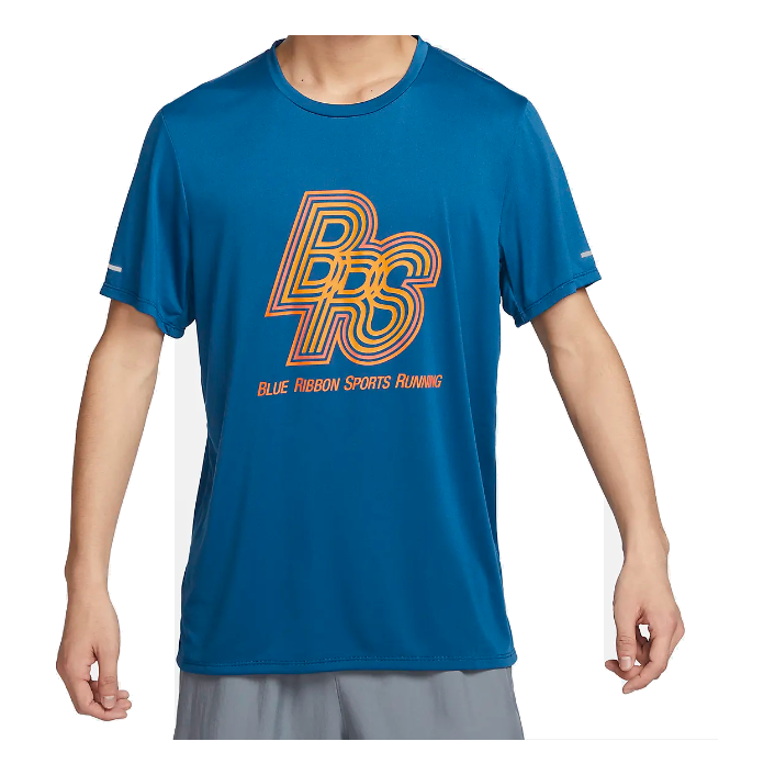 Nike Running Energy Rise 365 Dri-FIT Short-Sleeve Top 'Court Blue Orange' FN3295-476