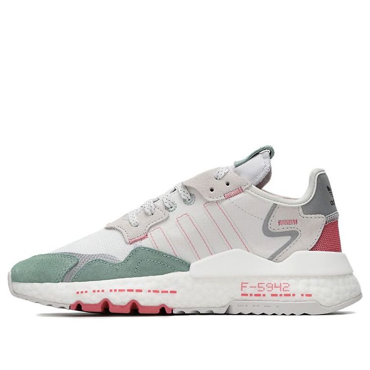 (WMNS) adidas originals Nite Jogger 'White Gray Green' H03251