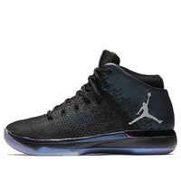 (GS) Air Jordan 31 All-Star 'Black Silver' 848629-004