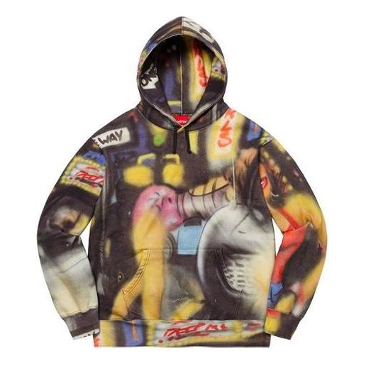 Supreme x Lady Pink Hooded Sweatshirt 'Multi-Color' SUP-FW21-103