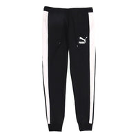 PUMA Iconic T7 Track Pants 'Black White' 595983-01
