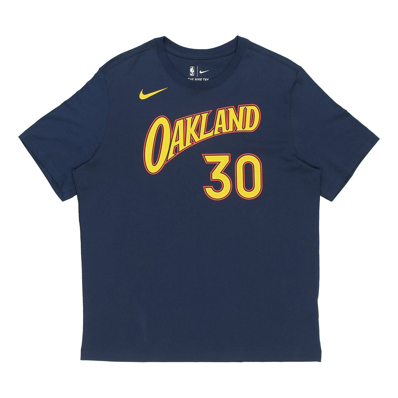 Nike NBA CE Golden State Warriors Curry 30 Retro Basketball Casual Sports Short Sleeve Navy Blue Black CT9426-419