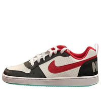 (WMNS) Nike Court Borough Low Sneakers White/Red/Black DQ5354-161