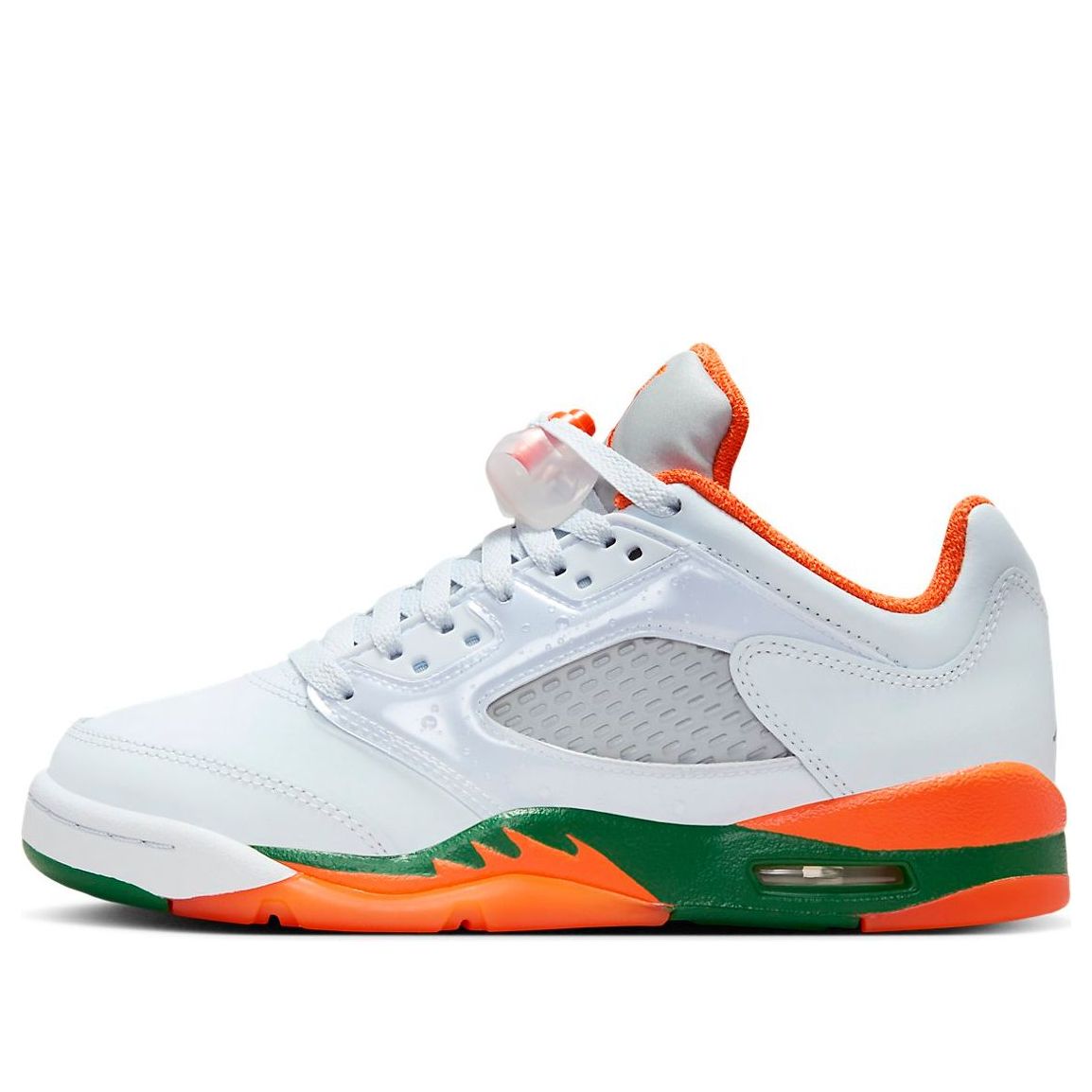 (GS) Air Jordan 5 Retro Low 'Miami Hurricanes' FQ1293-018