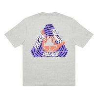 PALACE Tri-Zooted Shakka Round Neck Short Sleeve Unisex Gray P19TS245