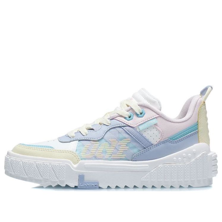 (WMNS) Li-Ning 001 Unblock 'White Light Blue Weak Pink' AGCR152-2