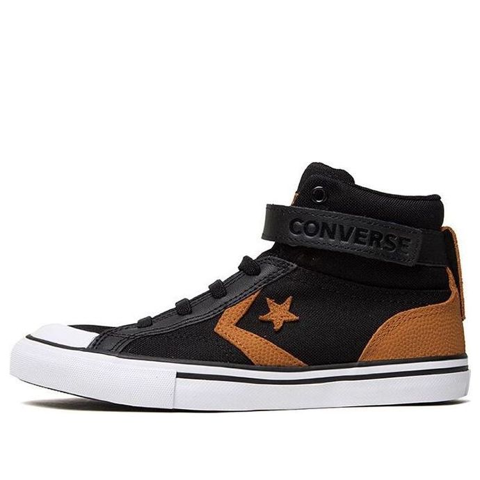 Converse Pro Blaze Strap Sneakers K Black/Orange/Yellow 663653C