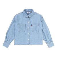 Levi's Ice Cool Series Cotton And Linen Denim Shirt Blue 29431-0007