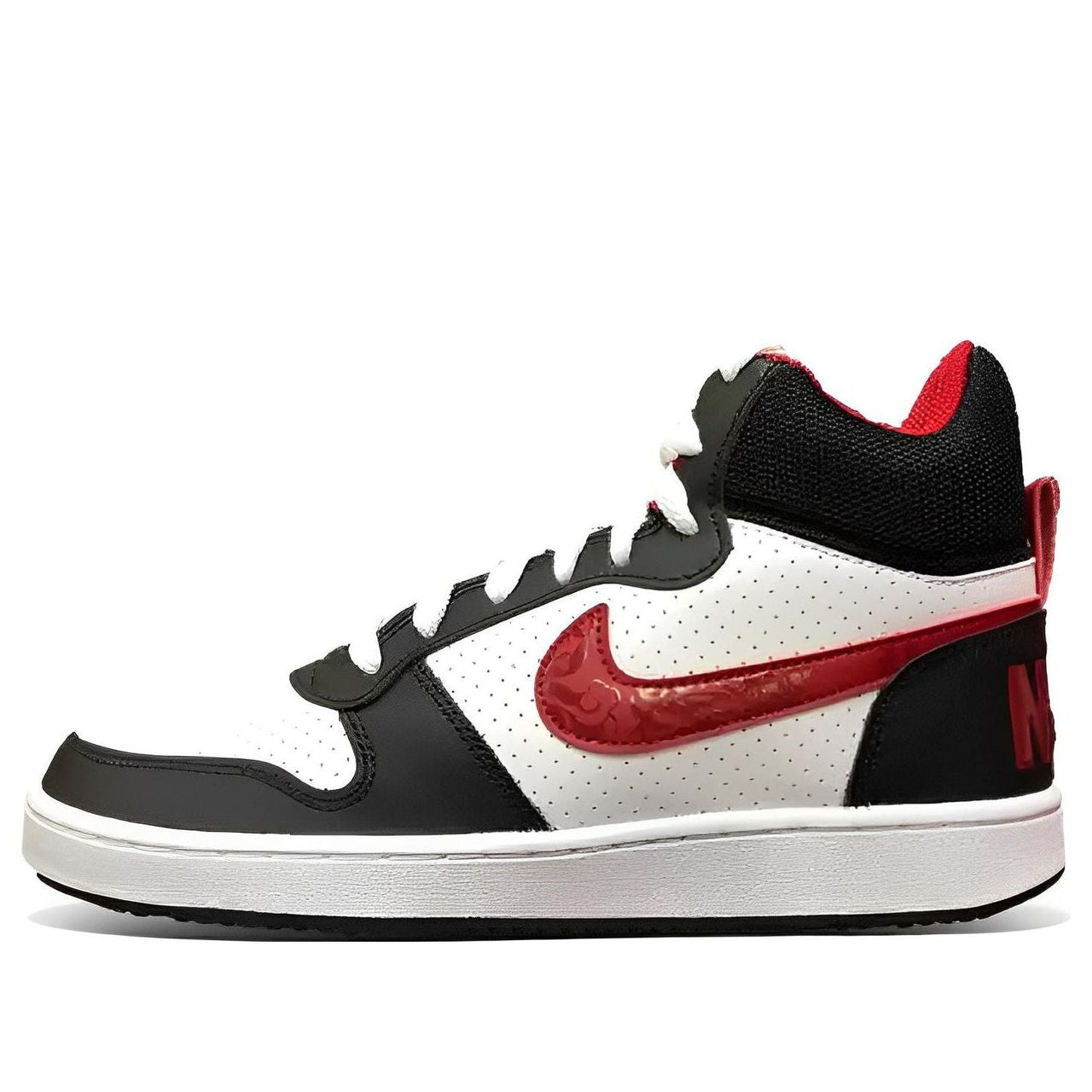 Nike Court Borough Mid 'Black Red' CU2982-061