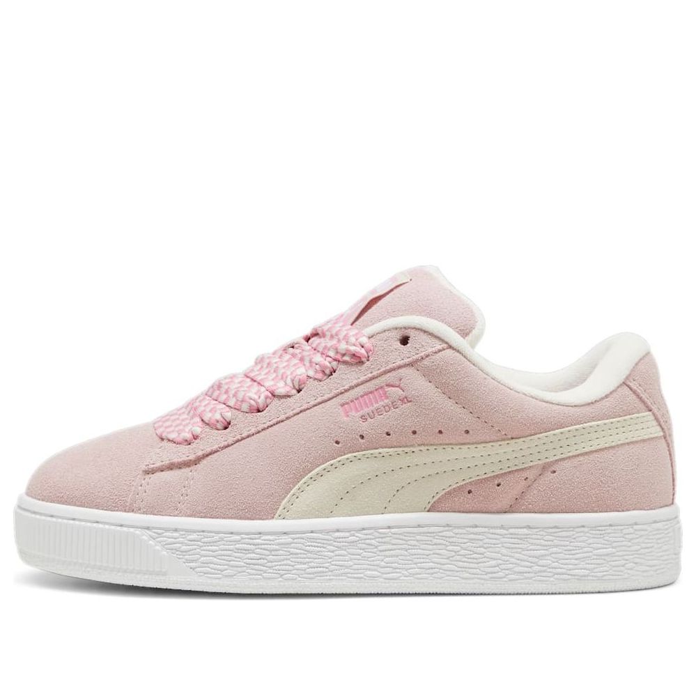 (WMNS) PUMA Suede XL Lace 'Mauve Mist White' 398310-02